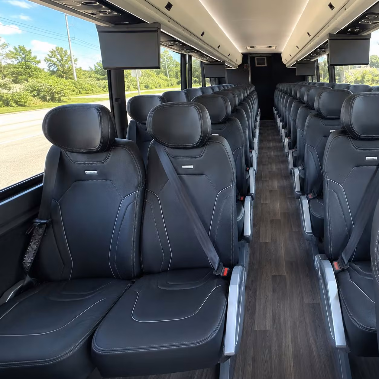 miramar charter bus interior