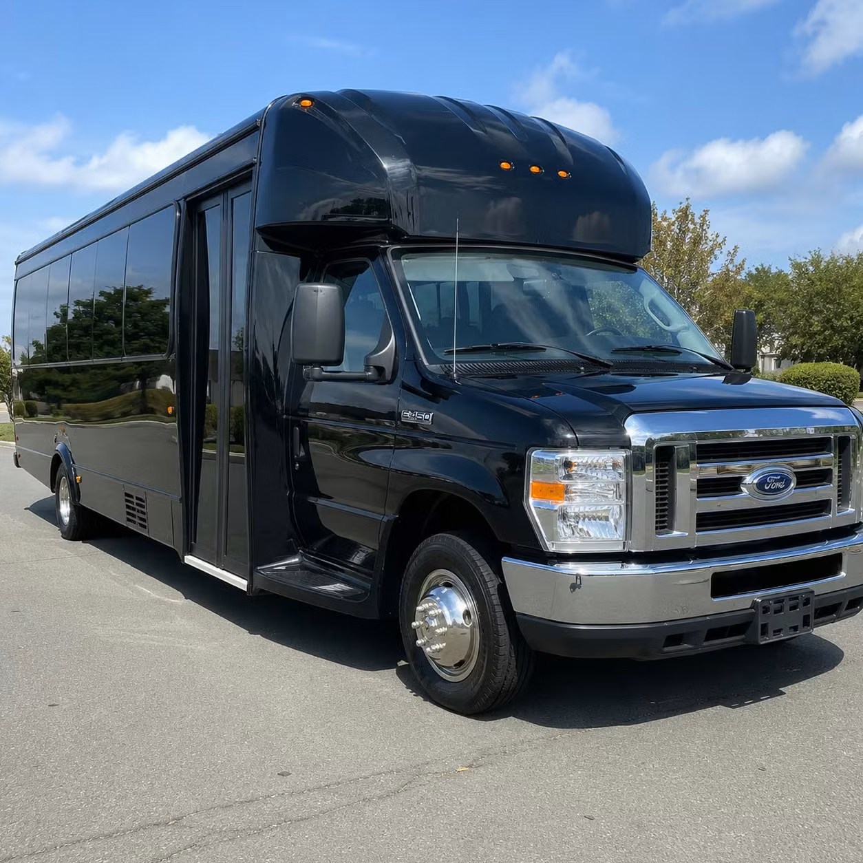 party buses for miramar prom night are fully loaded and ready to roll